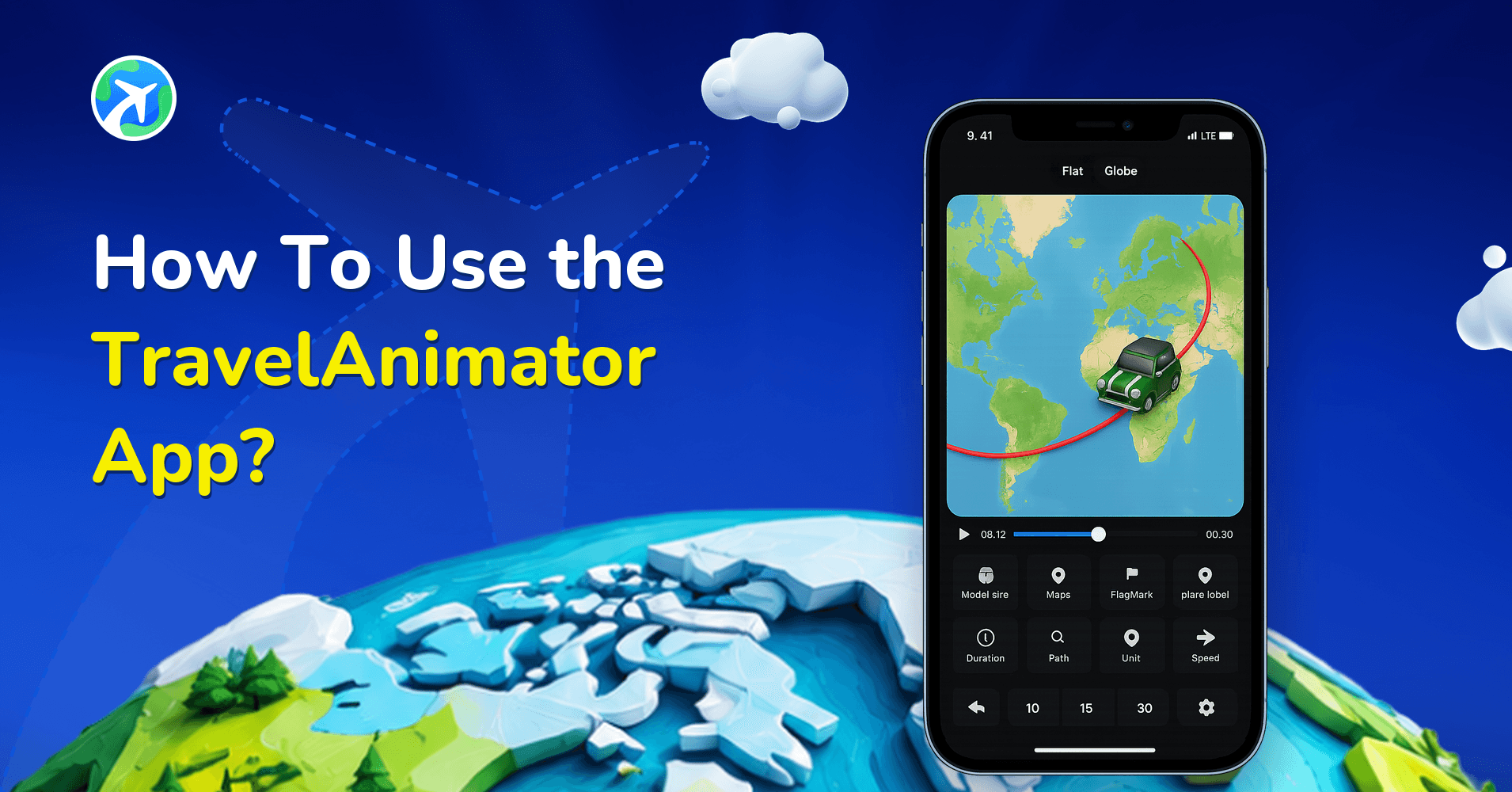 How To Use the TravelAnimator App?