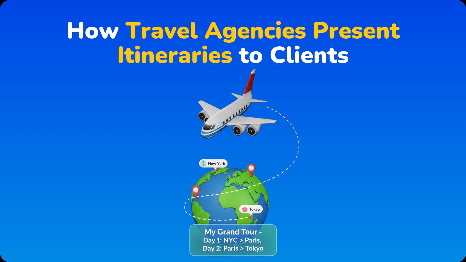 How Travel Agencies Present Itineraries to Clients