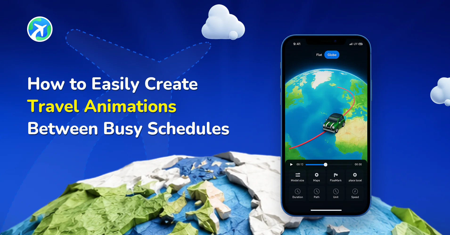 How to Easily Create Travel Animations Between Busy Schedules