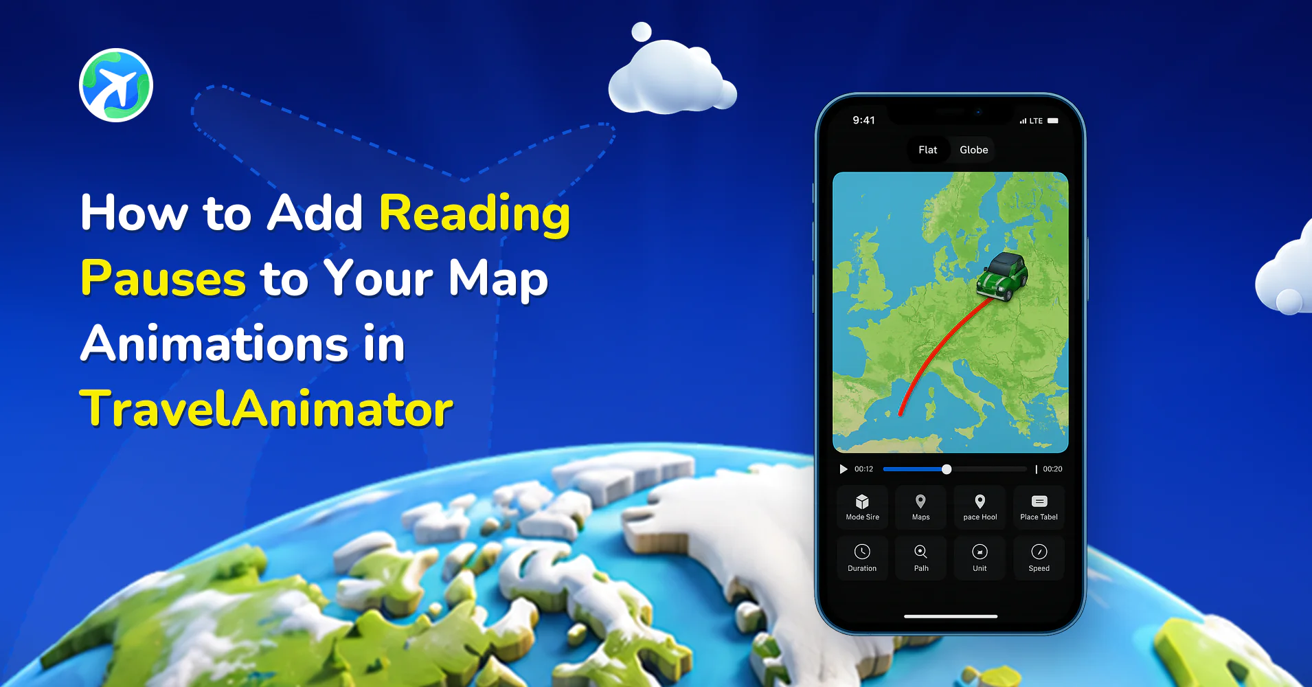 How to Add Reading Pauses to Your Map Animations in TravelAnimator