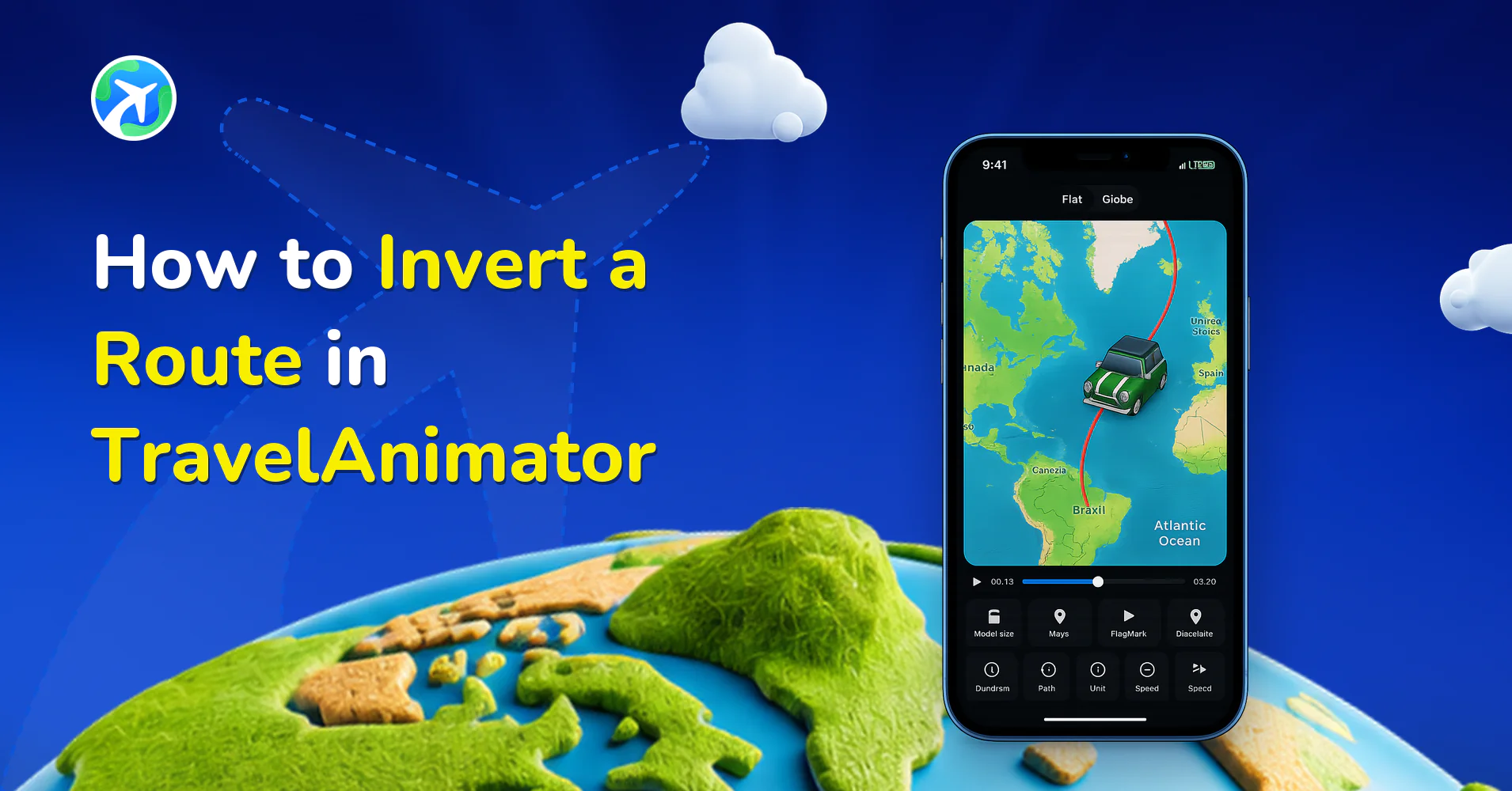 How to Invert a Route in TravelAnimator