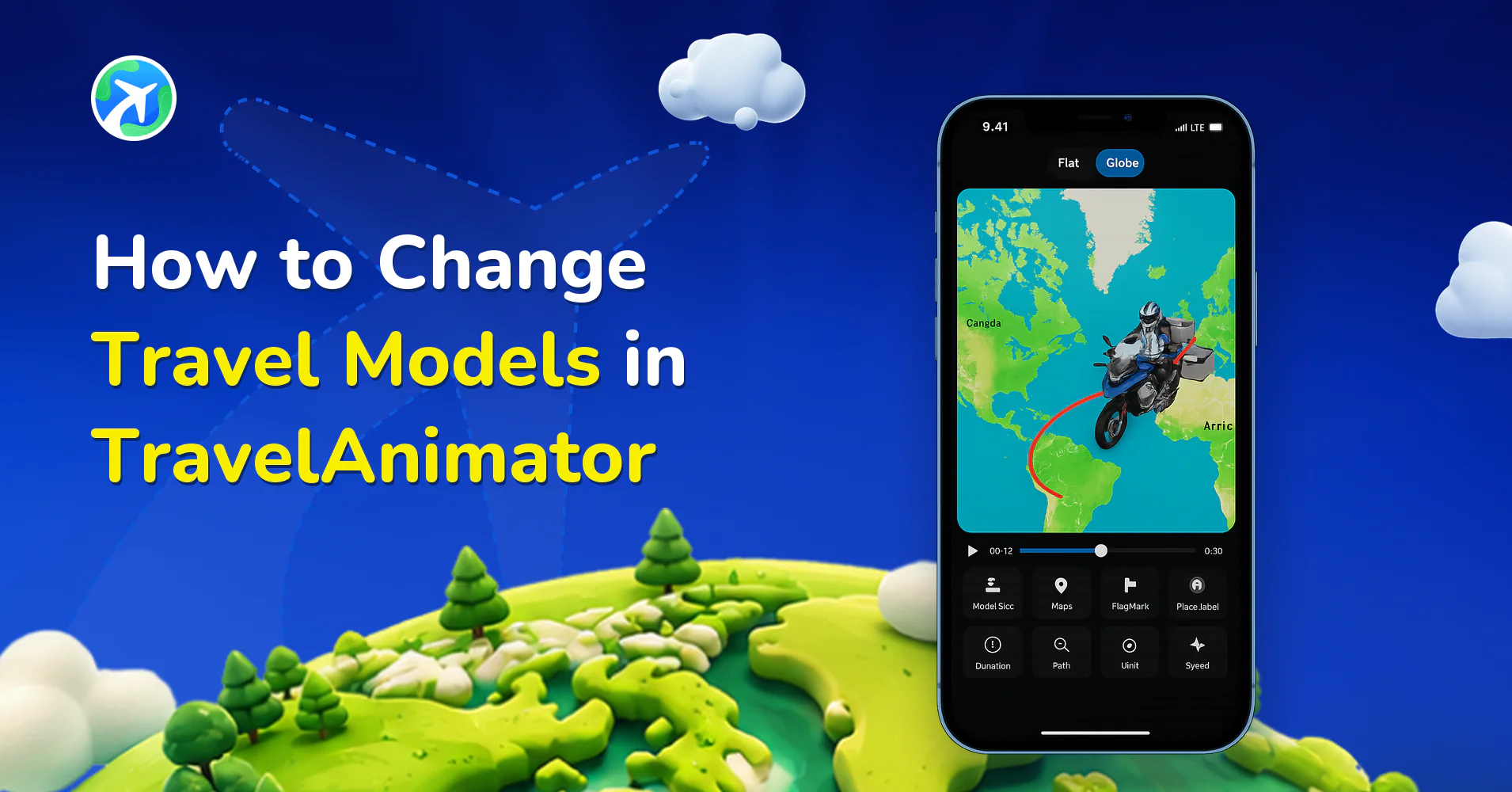 How to Change Travel Models in TravelAnimator