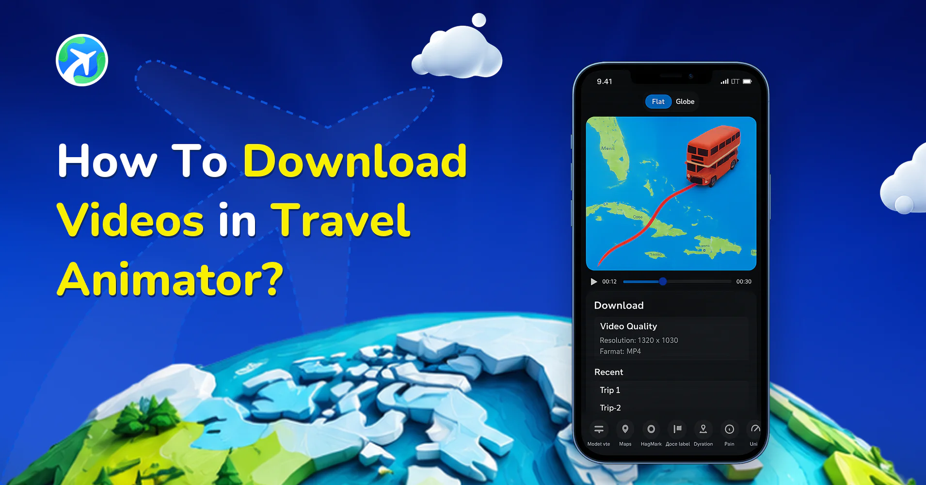 How To Download Videos in Travel Animator?