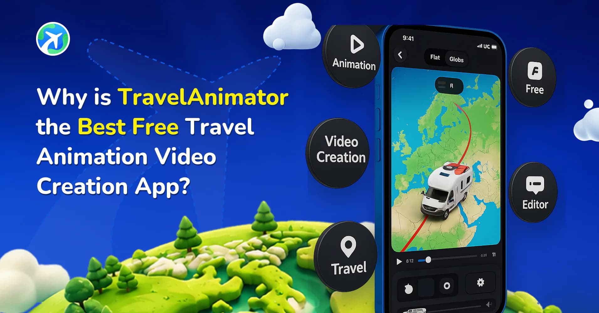 Why Is TravelAnimator the Best Free Travel Animation App?