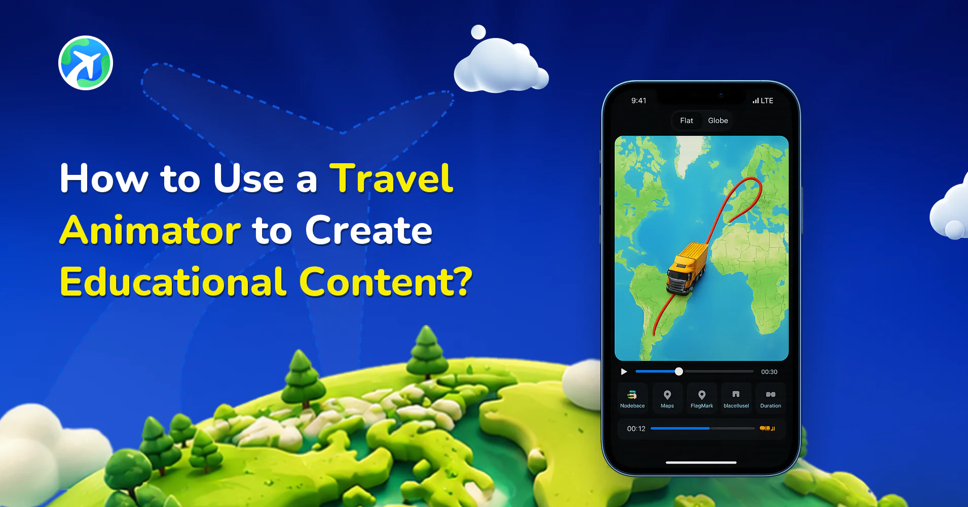 How to Use a Travel Animator to Create Educational Content?