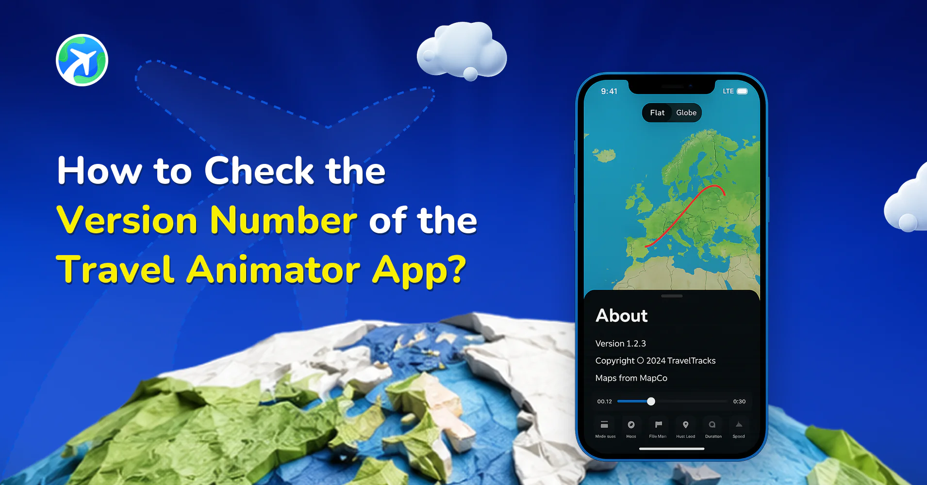 How to Check the Version Number of the Travel Animator App?
