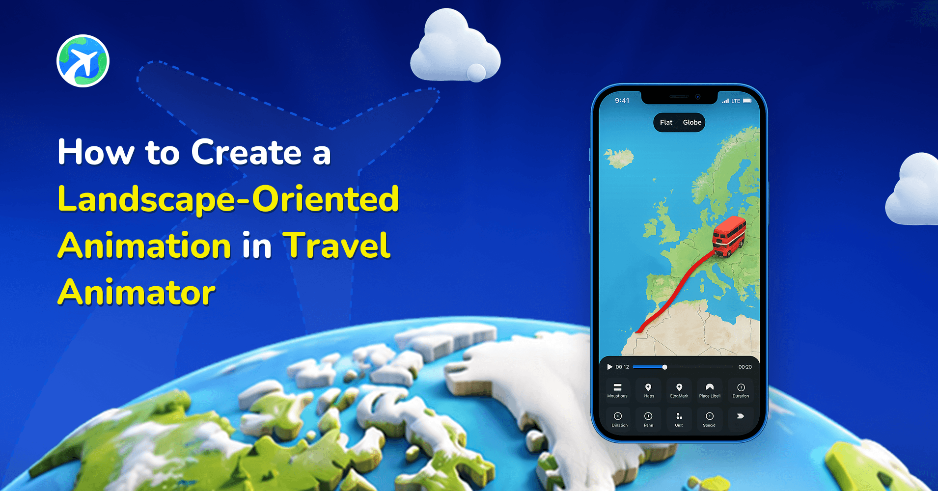 How to Create a Landscape-Oriented Animation in Travel Animator