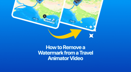 Remove a Watermark from a Travel Animator Video