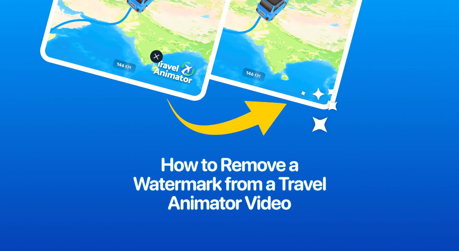 Remove a Watermark from a Travel Animator Video